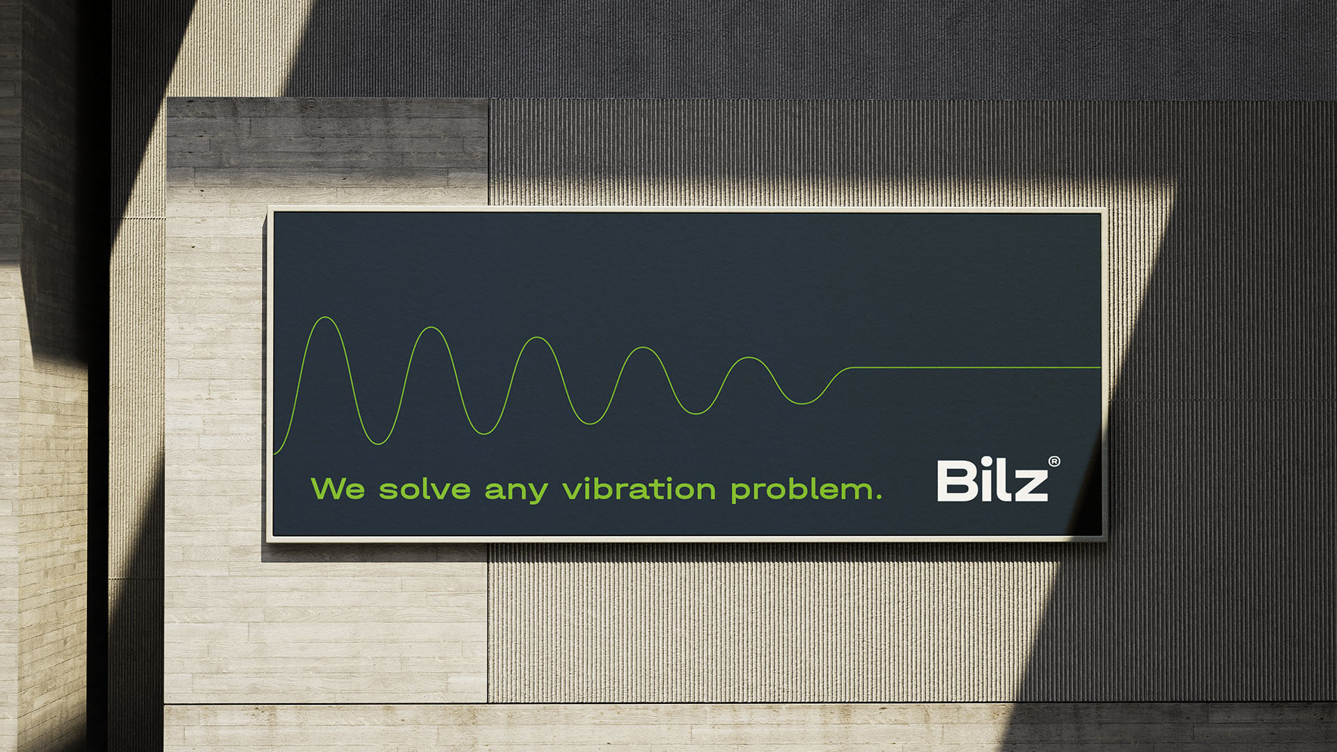 Bilz vibration campaign billboard